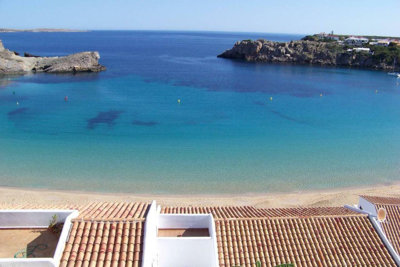 Vistas Al Mar Y La Piscina Leilighet Arenal d'en Castell Eksteriør bilde